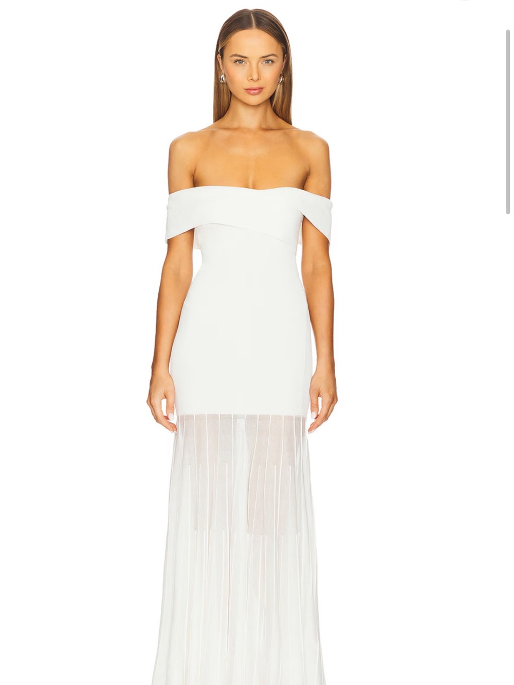 Line & Dot Rowan Sweater Dress in White
